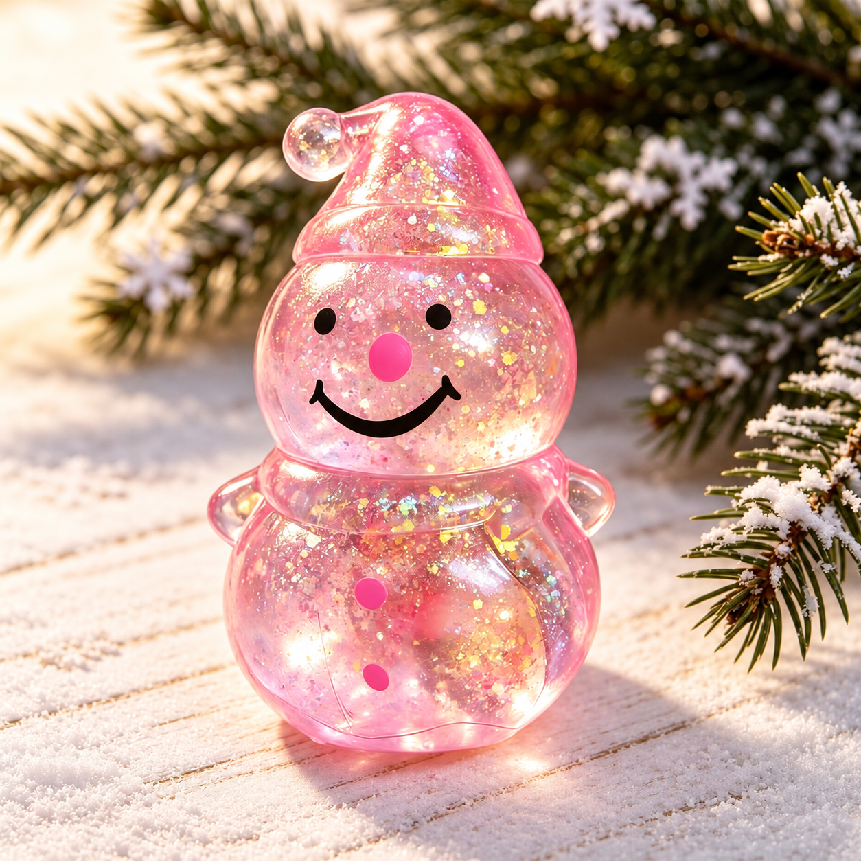 One Piece Christmas Snowman Mochi Squishy Toy For Kids Gift