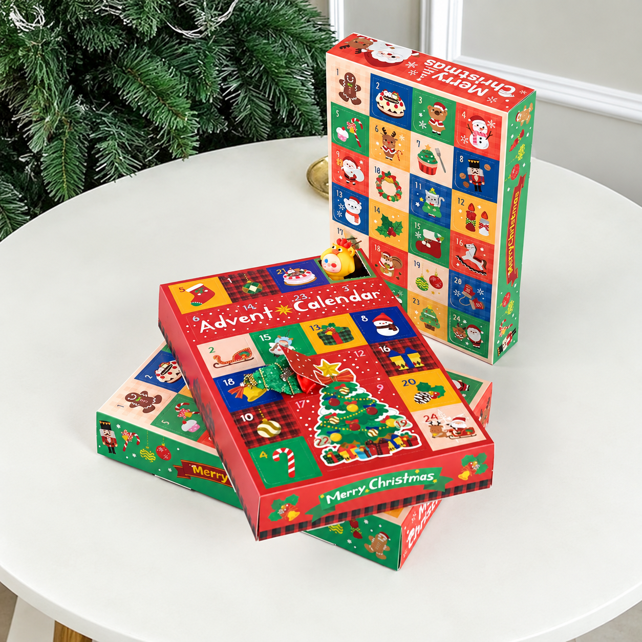 Christmas Countdown Advent Calendar Gift Box Set