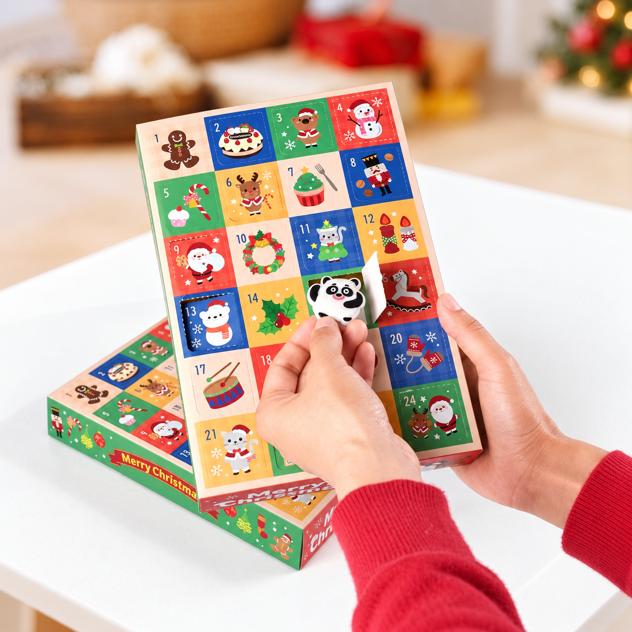 Christmas Countdown Advent Calendar Gift Box Set