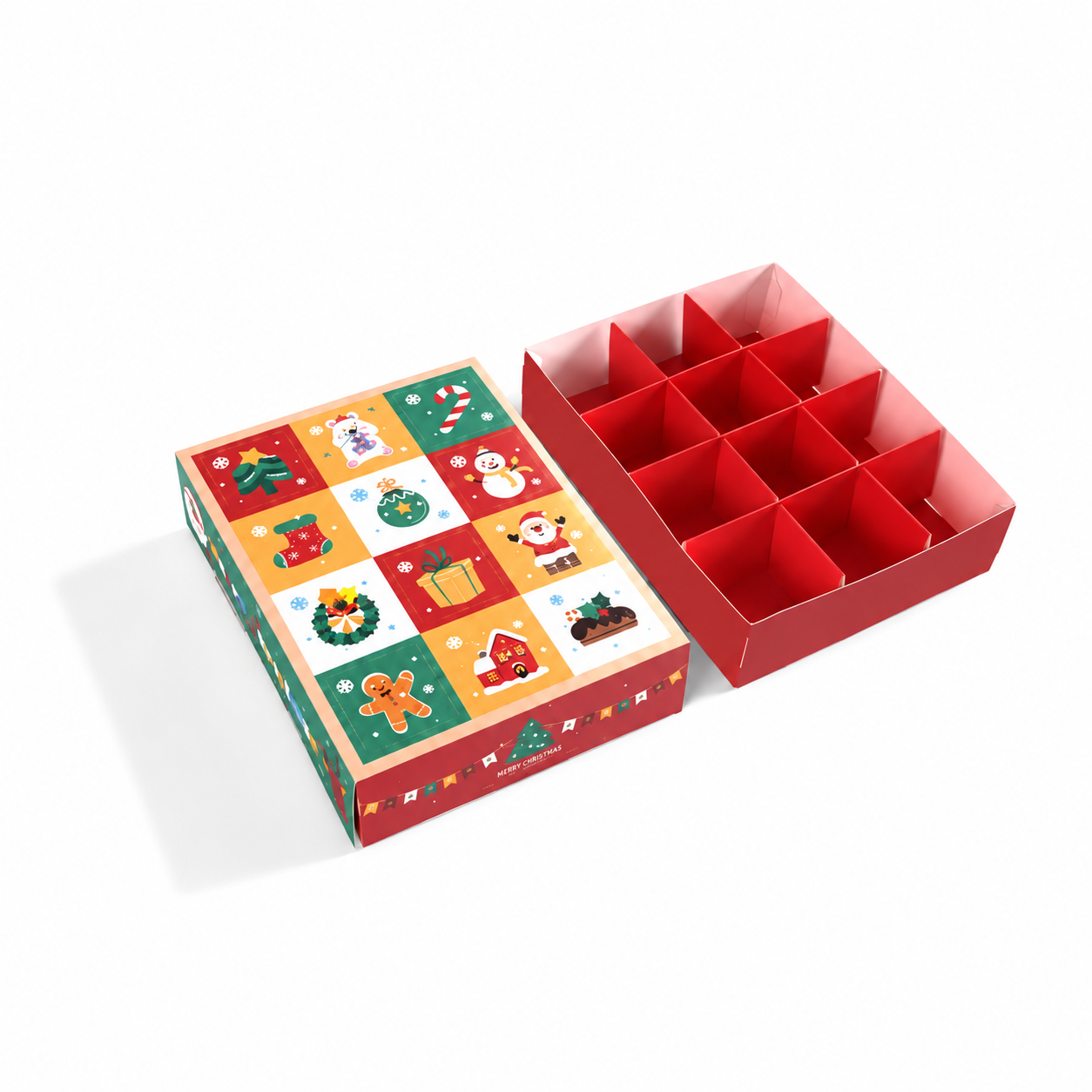 Christmas Countdown Advent Calendar Gift Box Set
