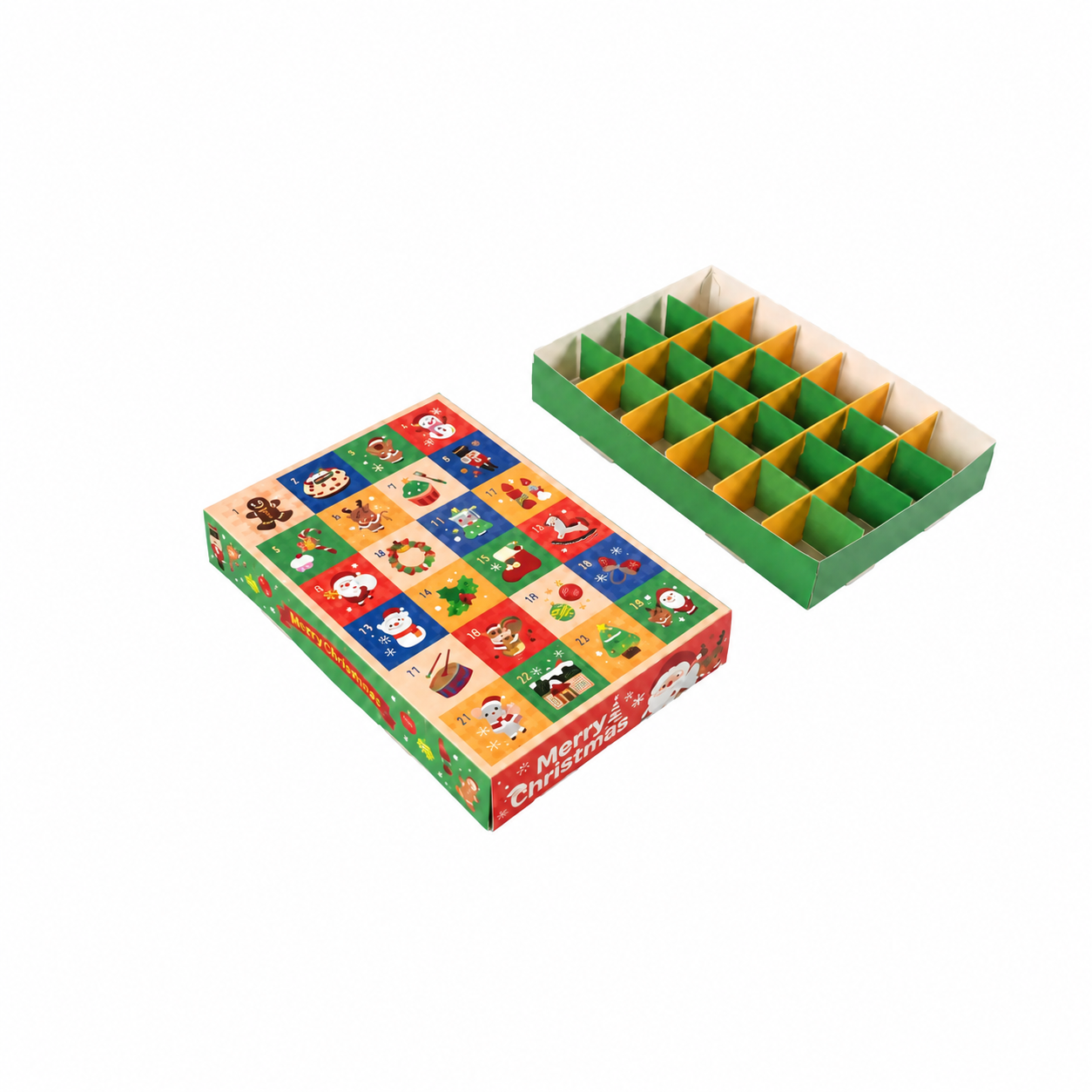 Christmas Countdown Advent Calendar Gift Box Set