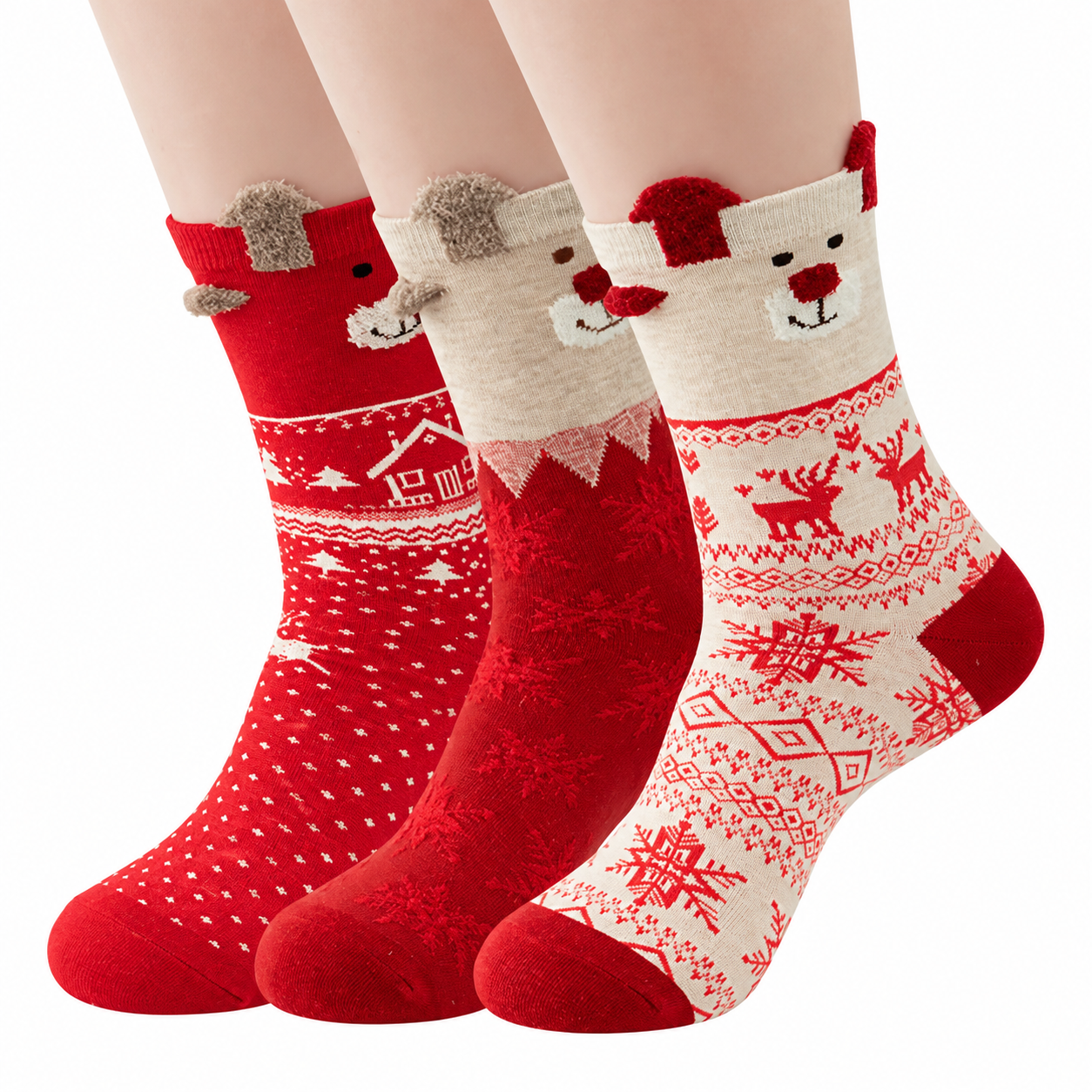 Casual Mid Calf Athletic Socks For Women