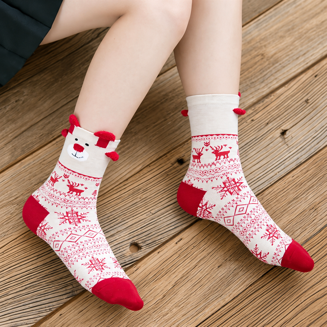 Casual Mid Calf Athletic Socks For Women