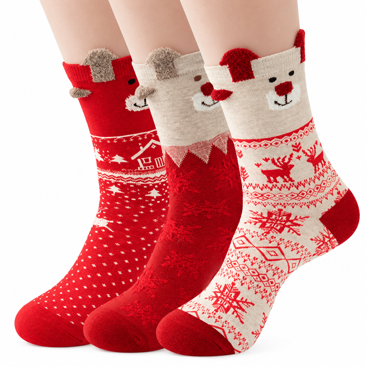 Casual Mid Calf Athletic Socks For Women