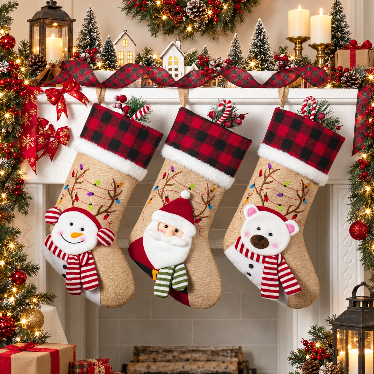 Personalized Christmas Decorative Socks For Gift Giving