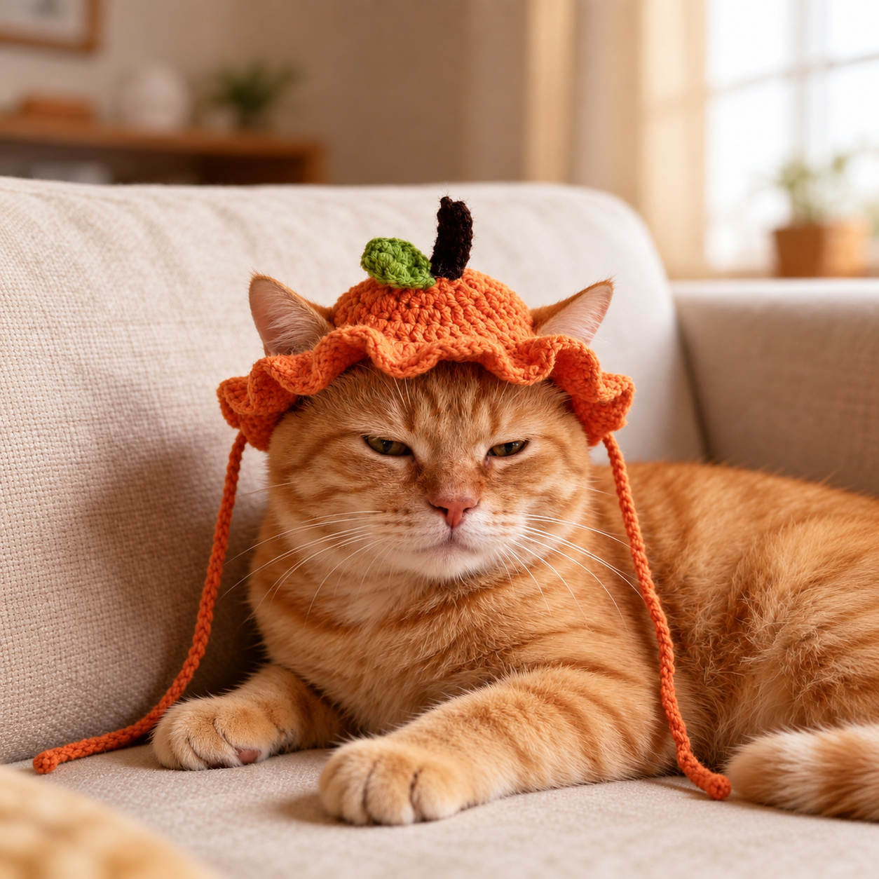 Christmas Knitted Pet Hat For Dogs And Cats