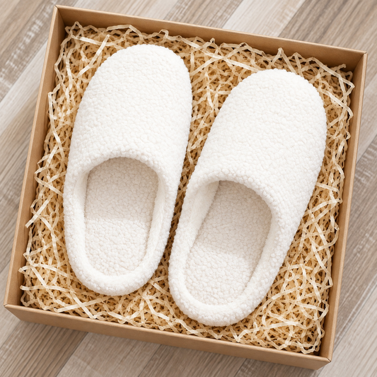 Soft Lightweight Fuzzy Indoor Winter House Slippers