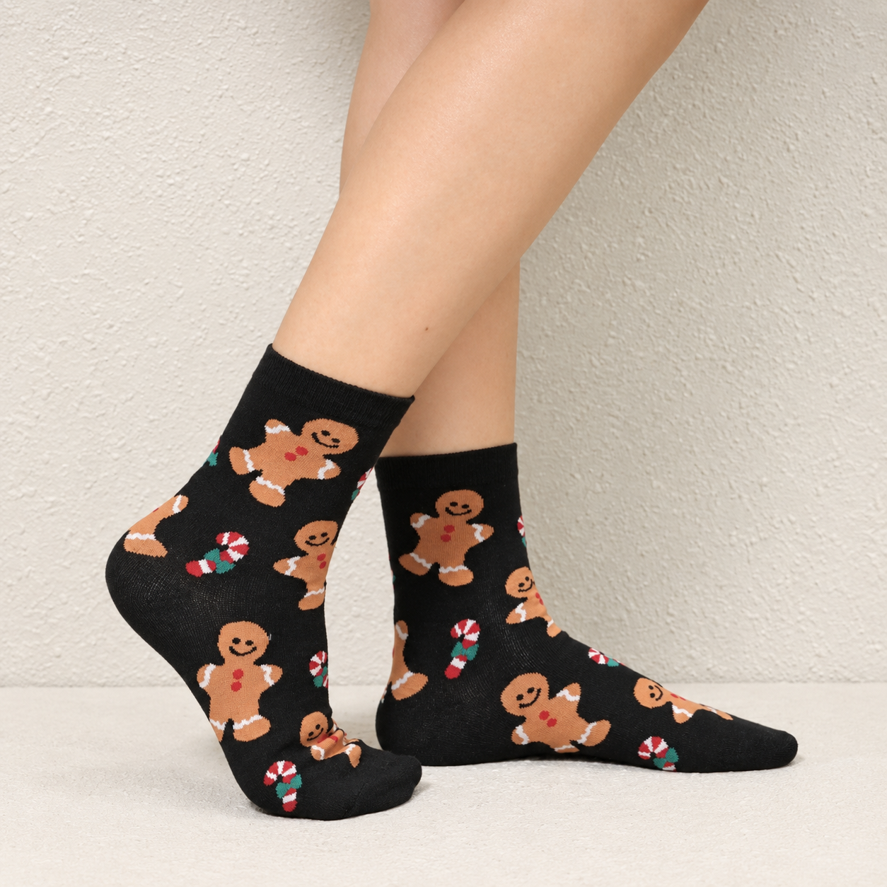 Casual Fuzzy Warm Crew Socks For Women