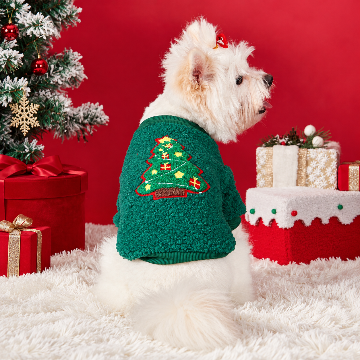 Christmas Bell Pet Dress and Vest for Dogs