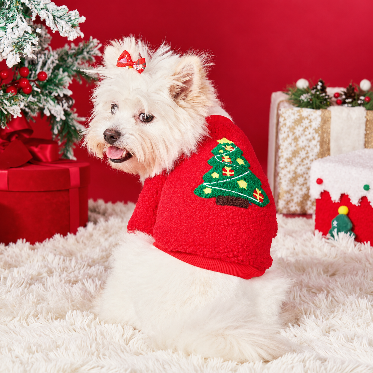 Christmas Bell Pet Dress and Vest for Dogs