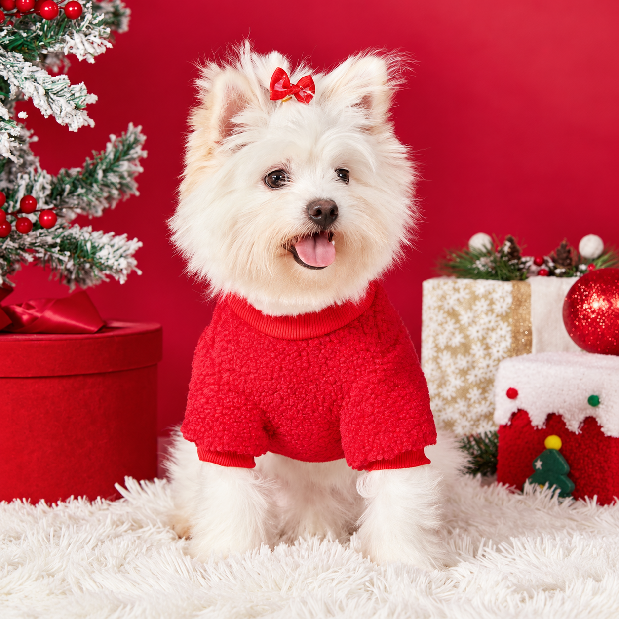 Christmas Bell Pet Dress and Vest for Dogs
