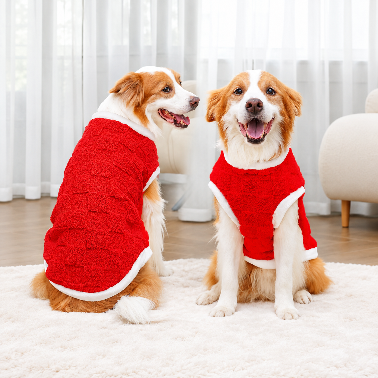 Warm Thickened Fleece Top for Dogs and Cats