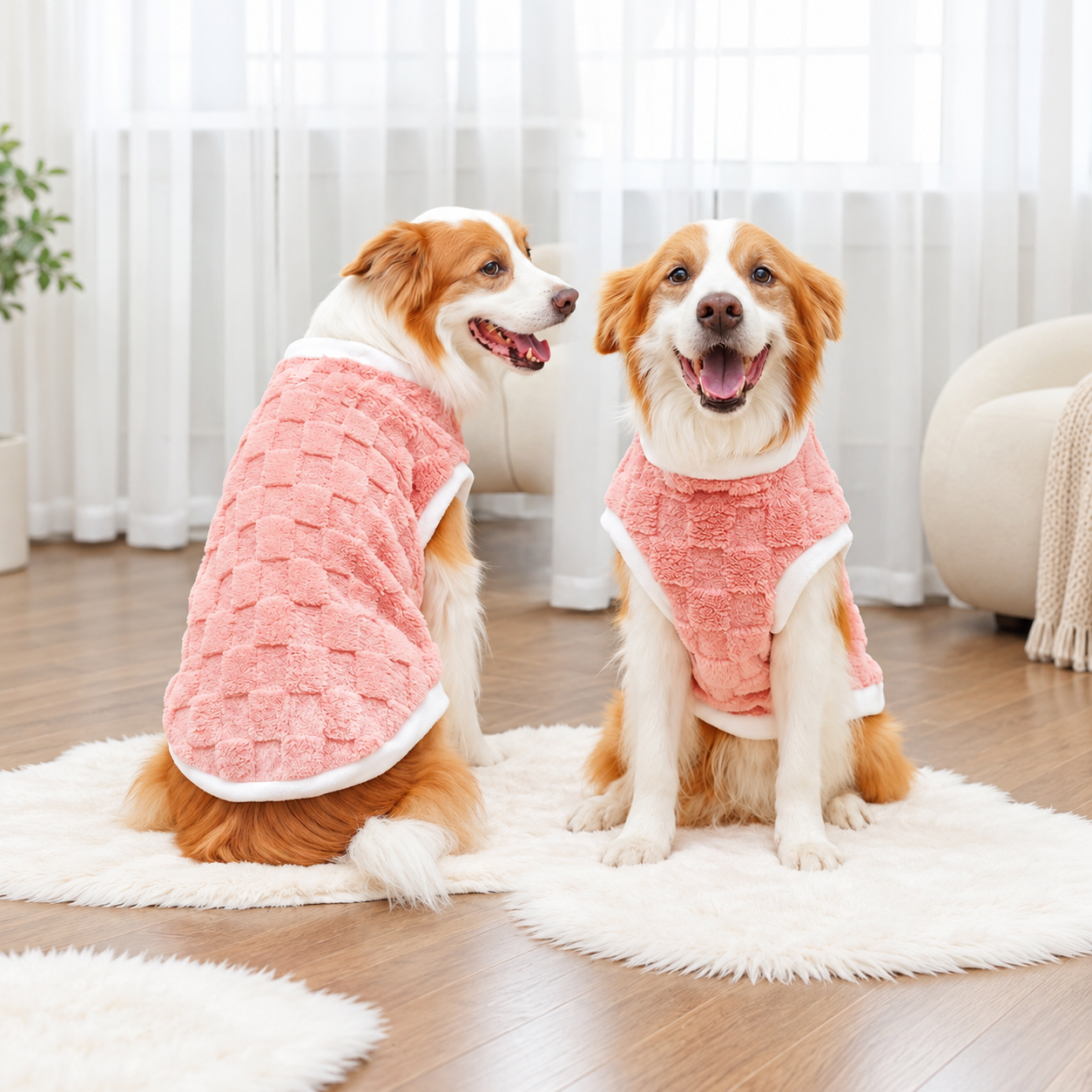 Warm Thickened Fleece Top for Dogs and Cats