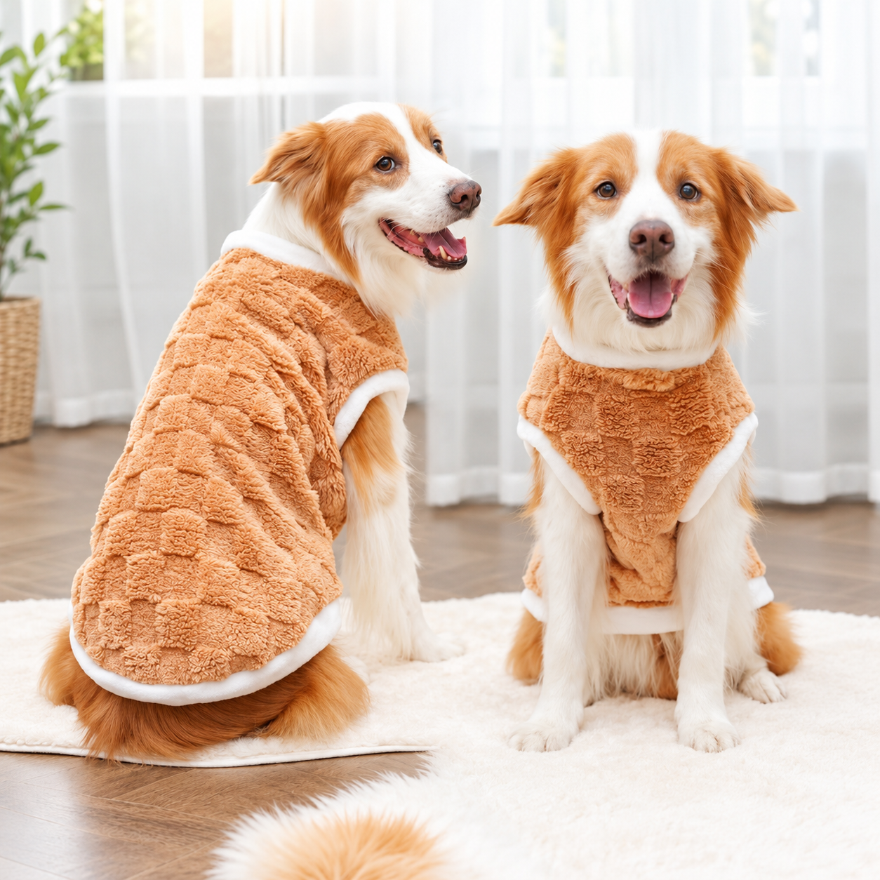 Warm Thickened Fleece Top for Dogs and Cats