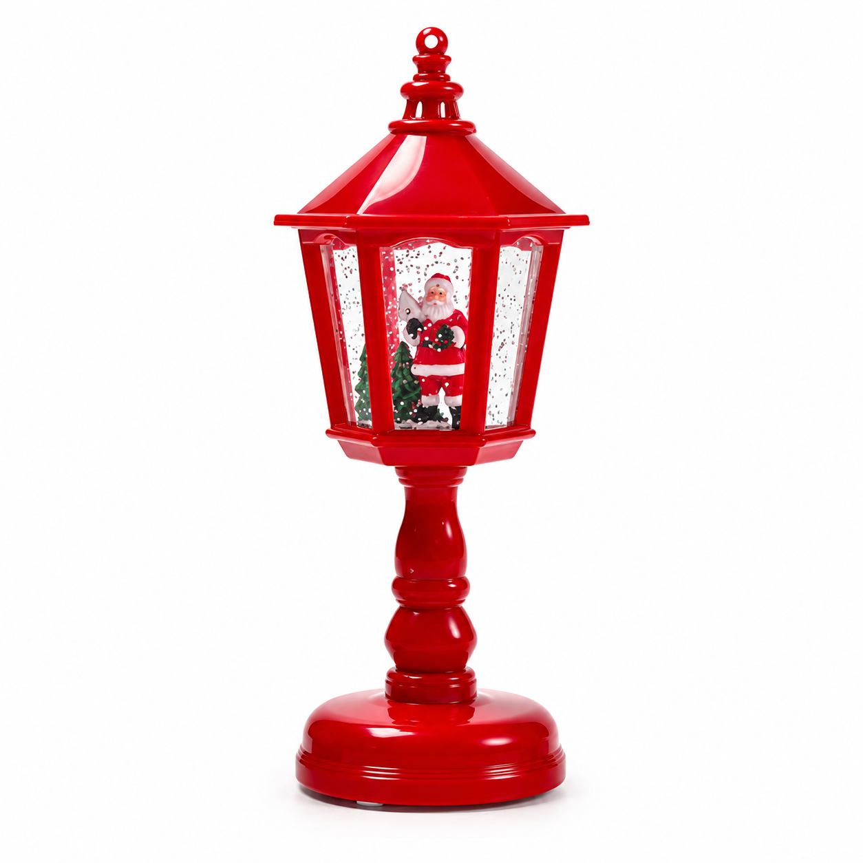 Christmas Music Water Night Light LED Lantern For Holiday Decor