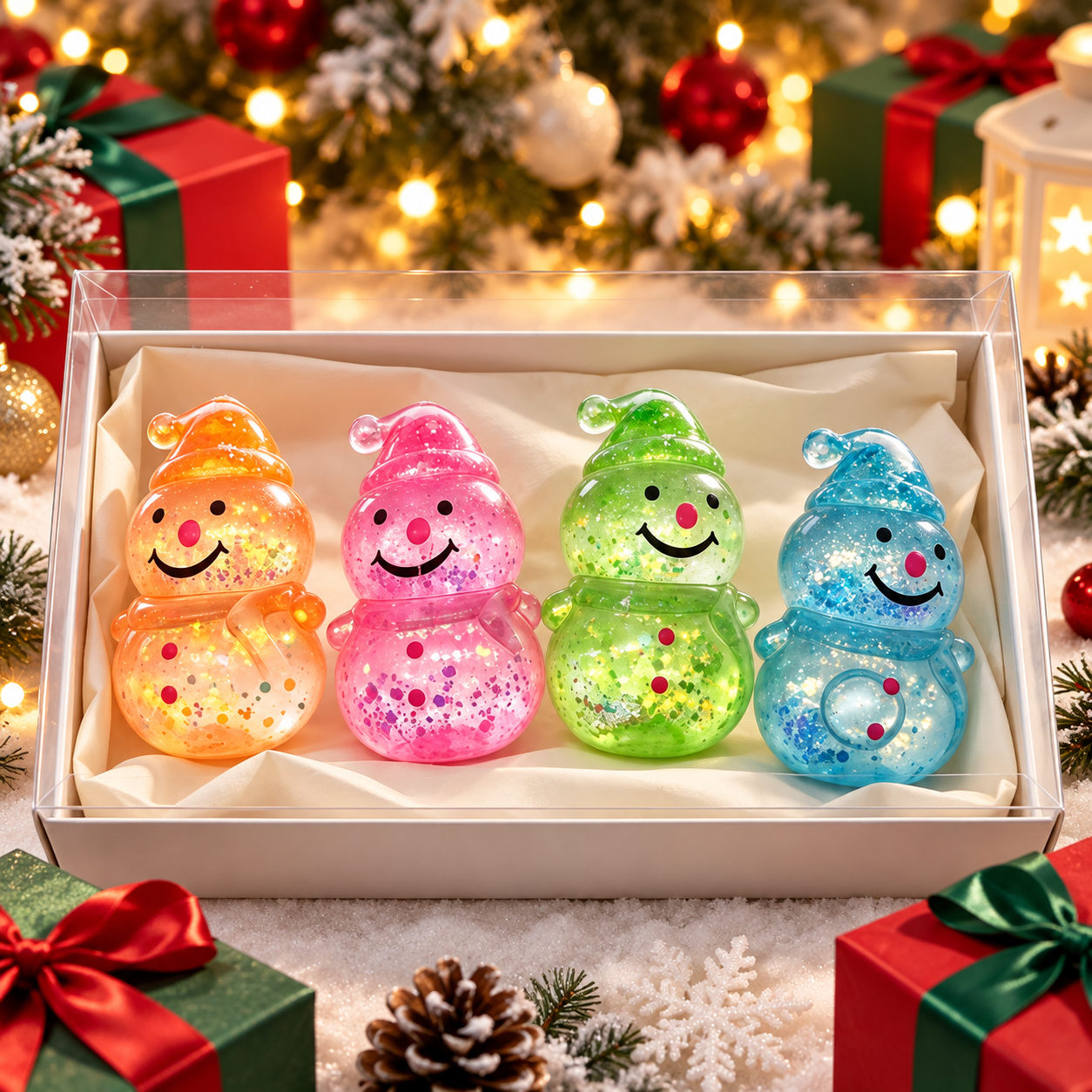Christmas Snowman Slow Rise Squishy Stress Relief Toy Gift