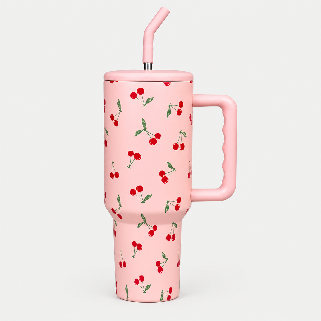 40 oz Butterfly Stainless Steel Vacuum Insulated Tumbler with Straw and Lid