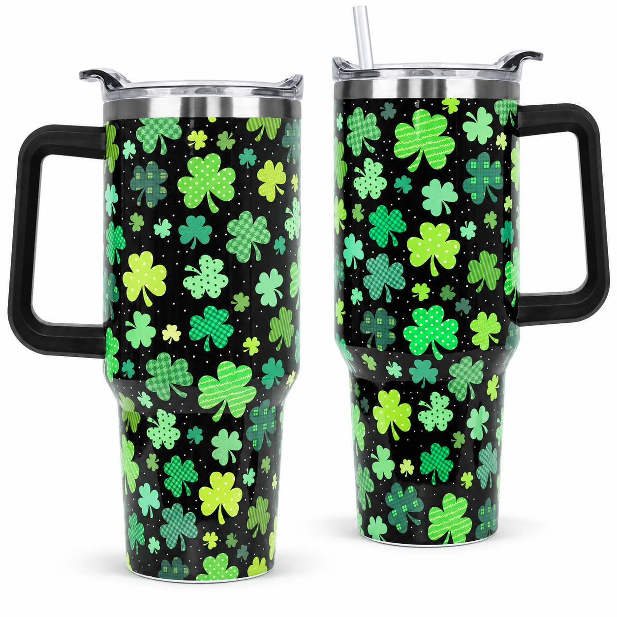 40 oz Christmas Tree Stainless Steel Insulated Travel Tumbler