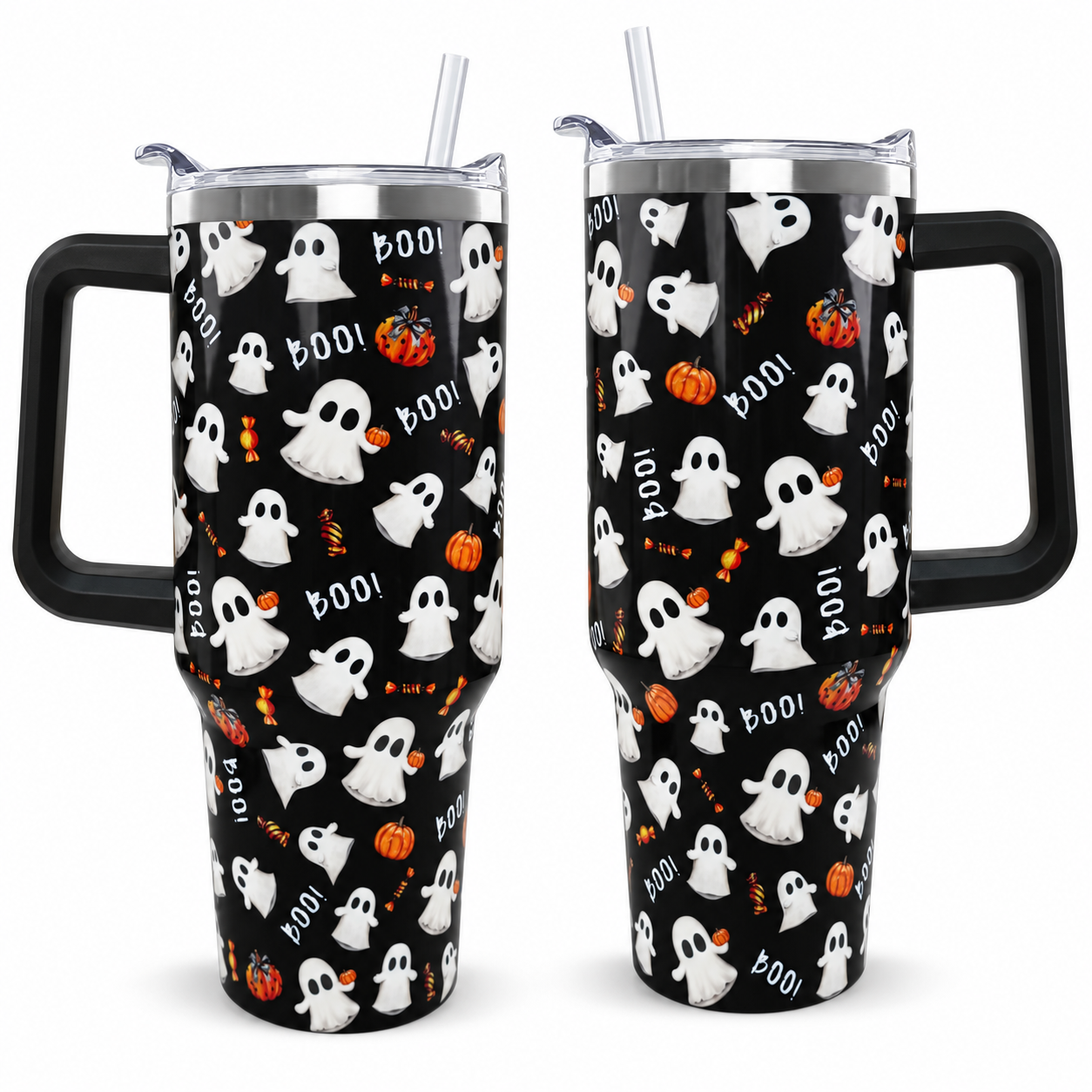 40 oz Christmas Tree Stainless Steel Insulated Travel Tumbler