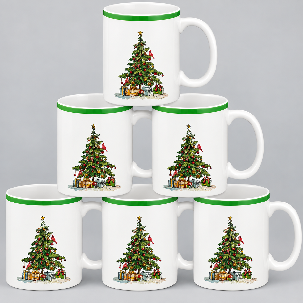 Christmas Tartan Mugs For Men And Women
