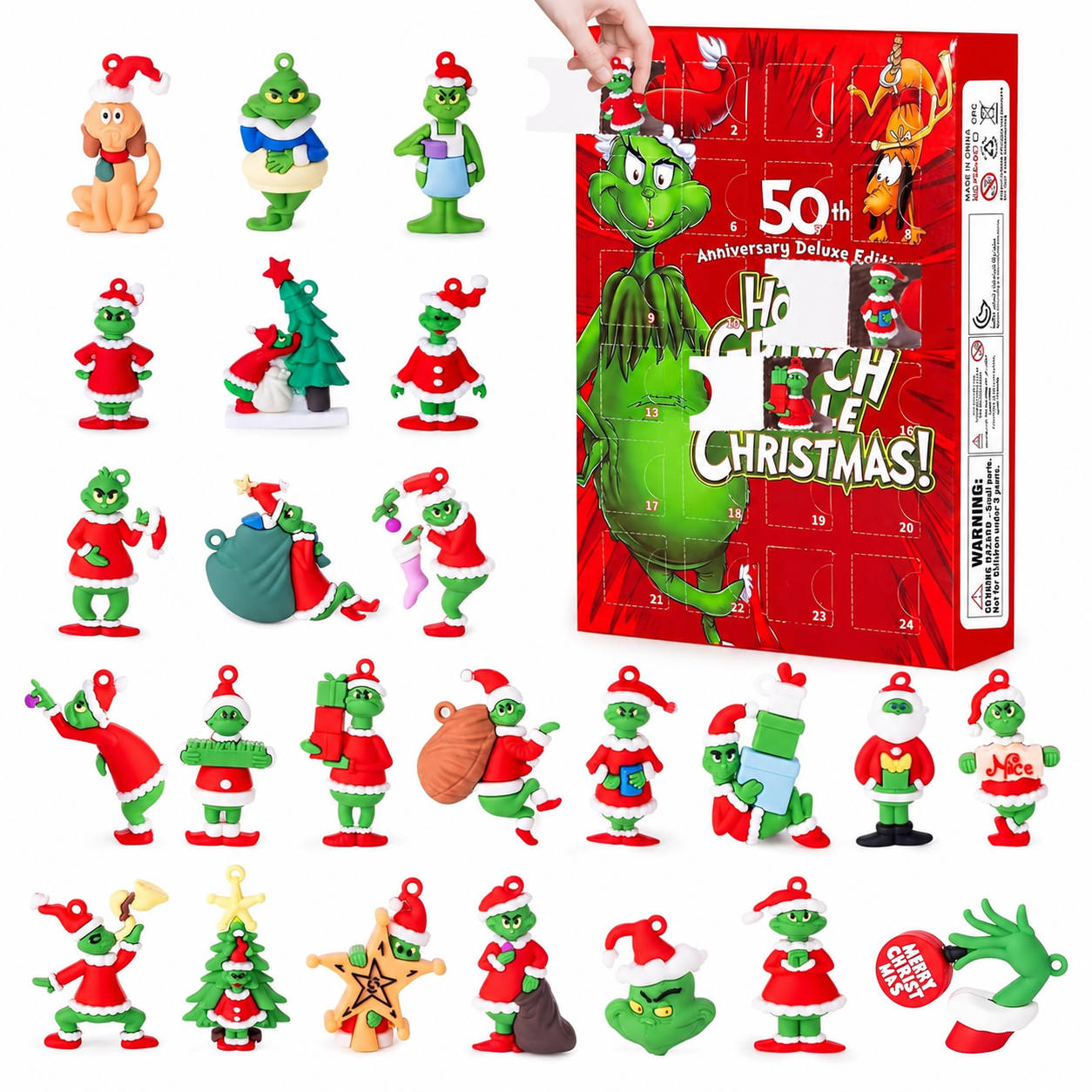 Christmas Countdown Collectible Advent Calendar for Kids Teens and Adults