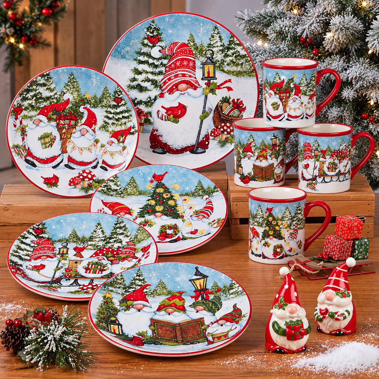 Christmas Gnome Coffee Mugs For Men And Women