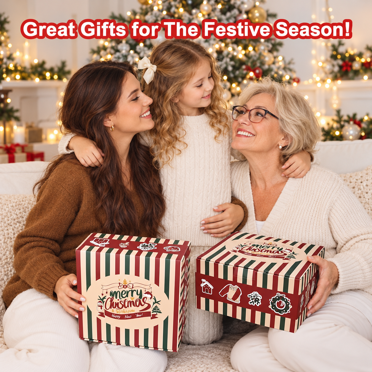 4 Pieces Christmas Coffee Mug Set For Men And Women