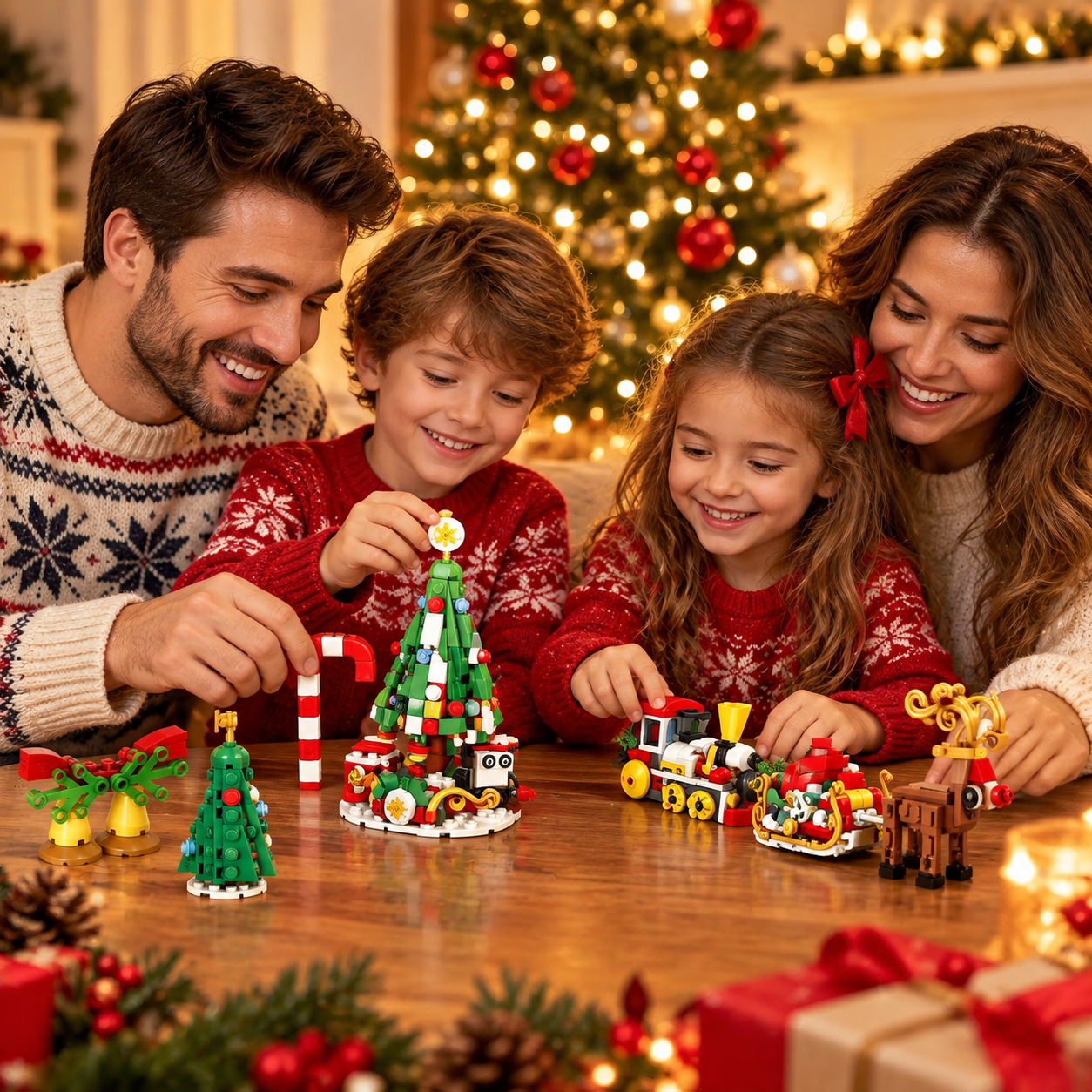 Christmas Tree Building Blocks Advent Calendar 2026 for Kids