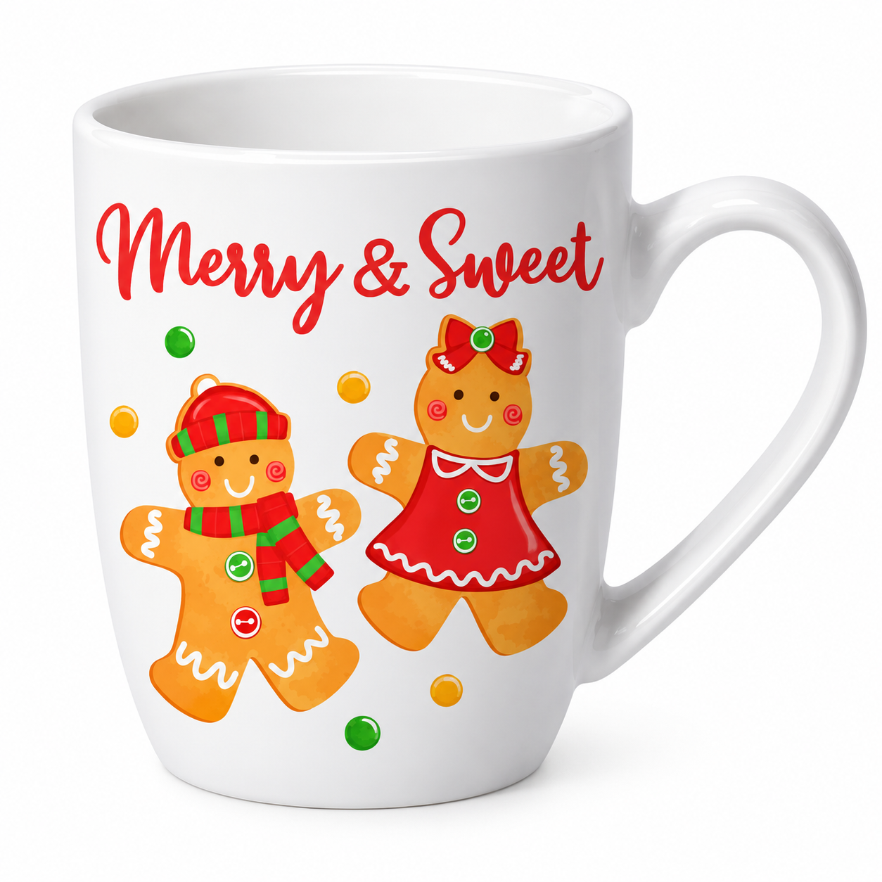 13 Oz Christmas Printed Coffee Mug For Men And Women