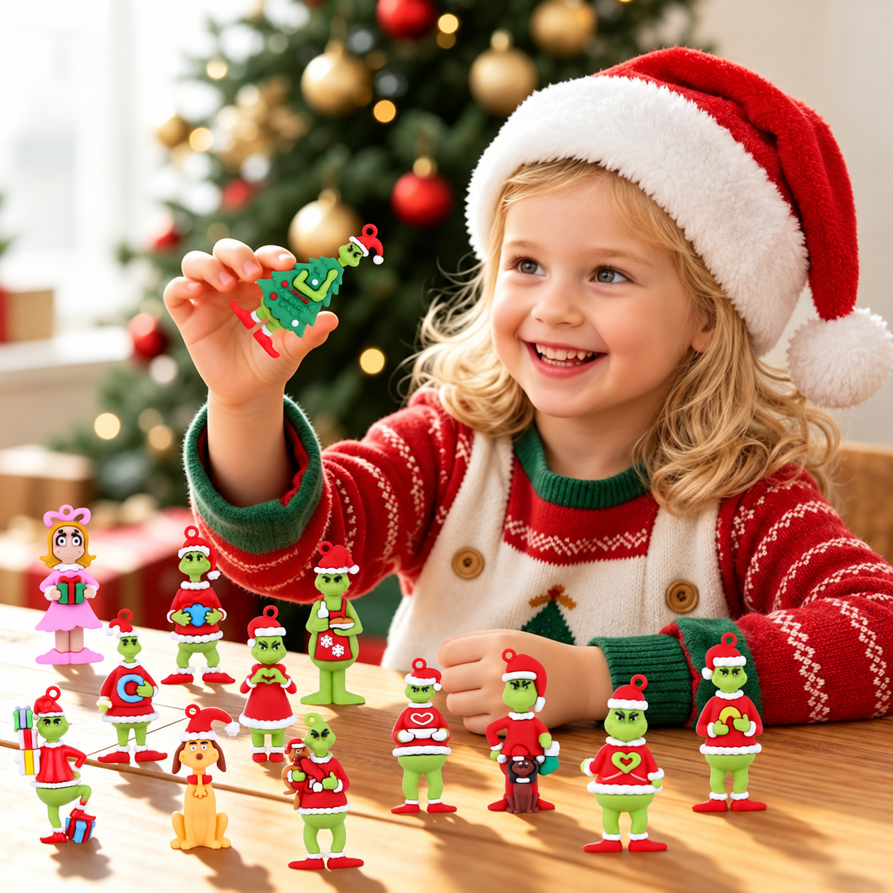 Christmas Tree Ornaments Countdown Calendar 2026