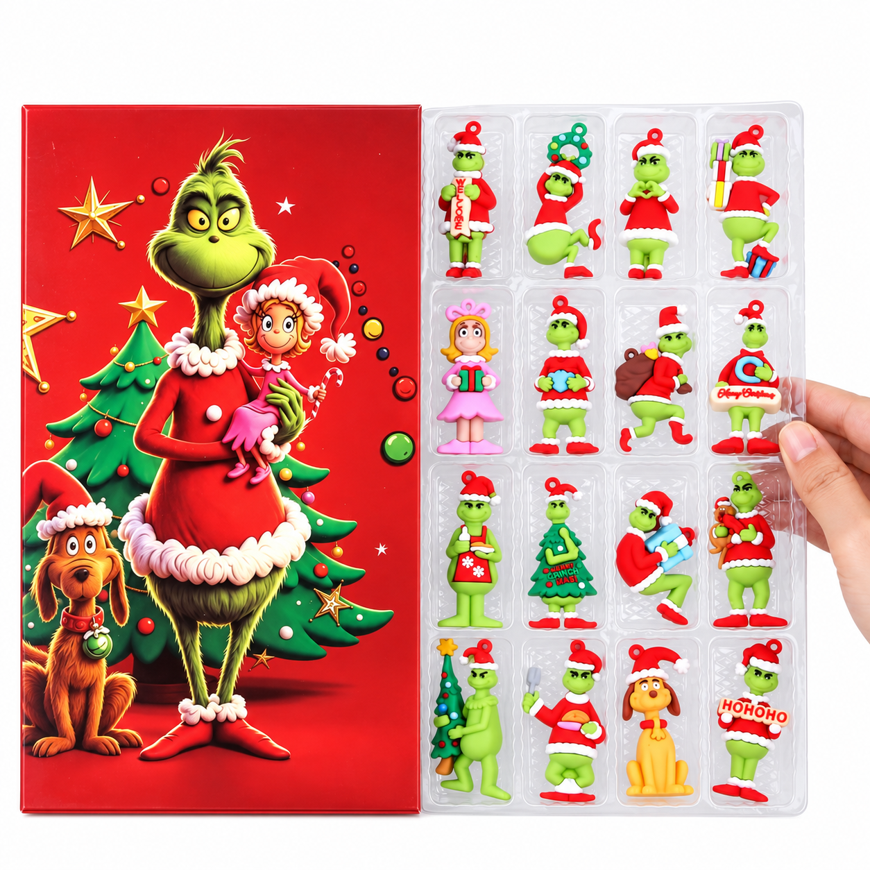 Christmas Tree Ornaments Countdown Calendar 2026