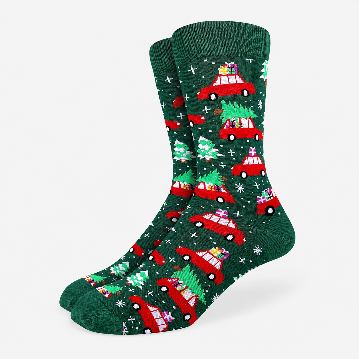 Holiday Christmas Socks Crew Socks for Everyday Winter Wear for Men