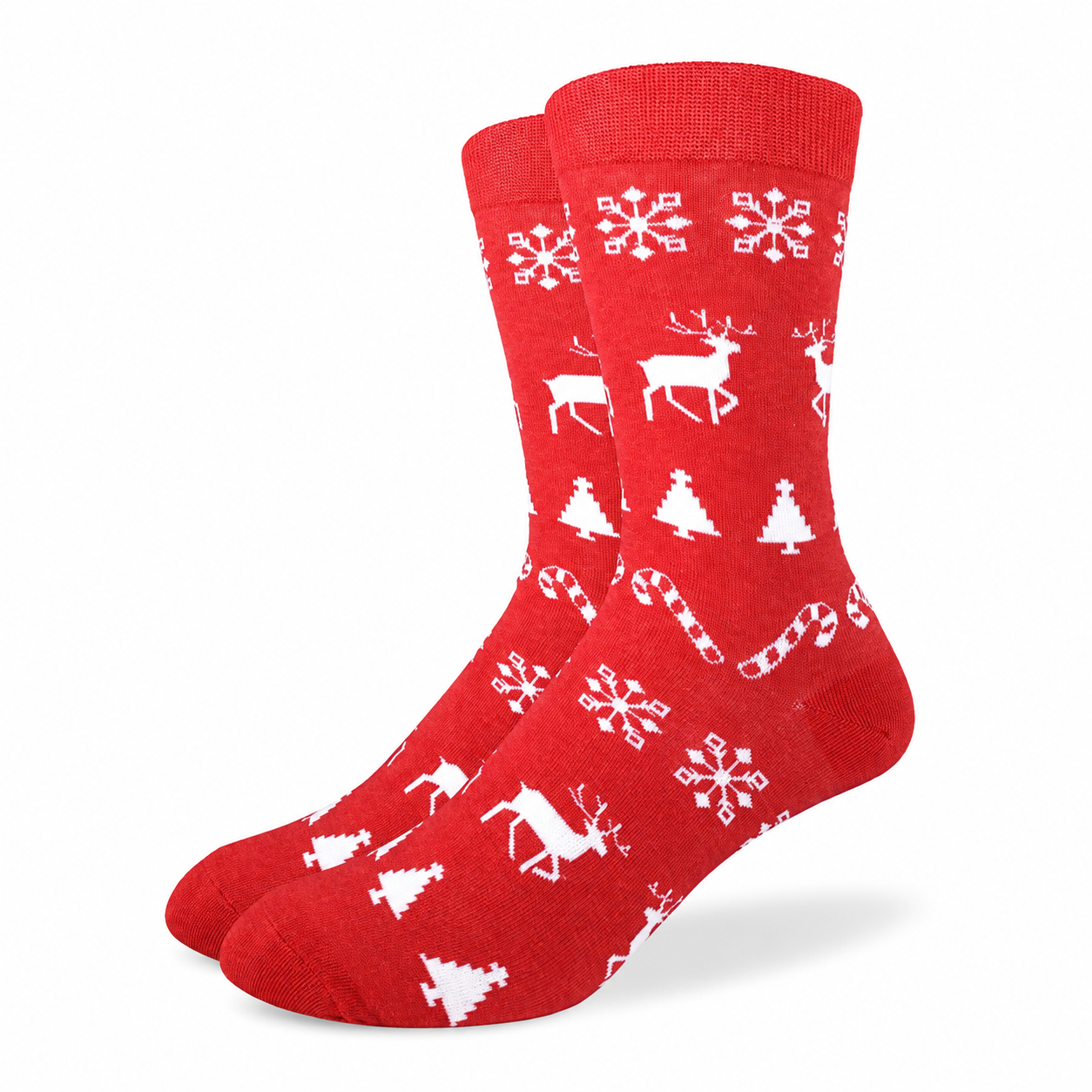 Holiday Christmas Socks Crew Socks for Everyday Winter Wear for Men