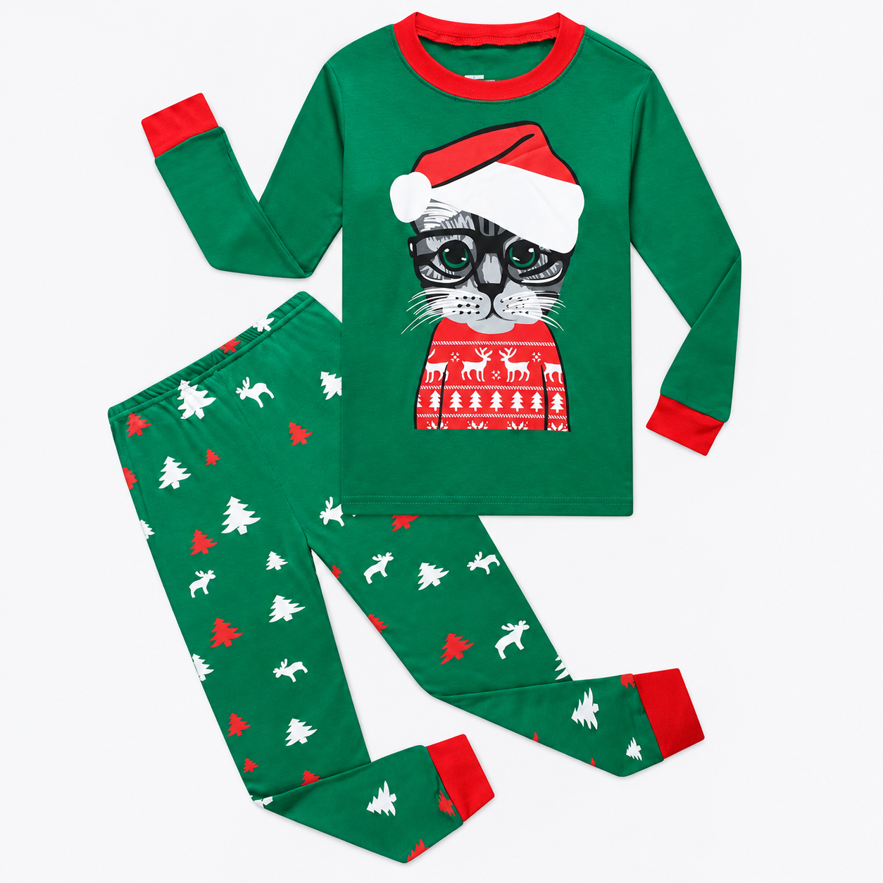 2 Pieces Family Matching Sleepwear Set For Kids