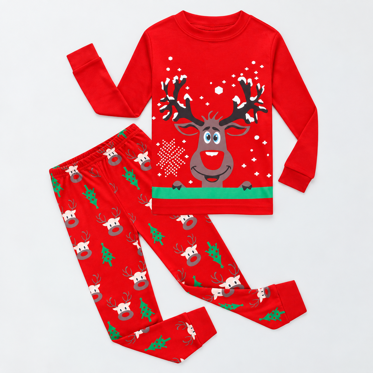2 Pieces Family Matching Sleepwear Set For Kids