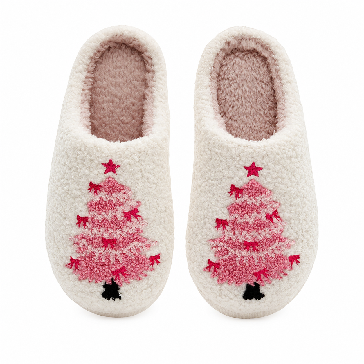 Christmas Soft Warm House Slippers Non Slip Indoor Outdoor Slippers