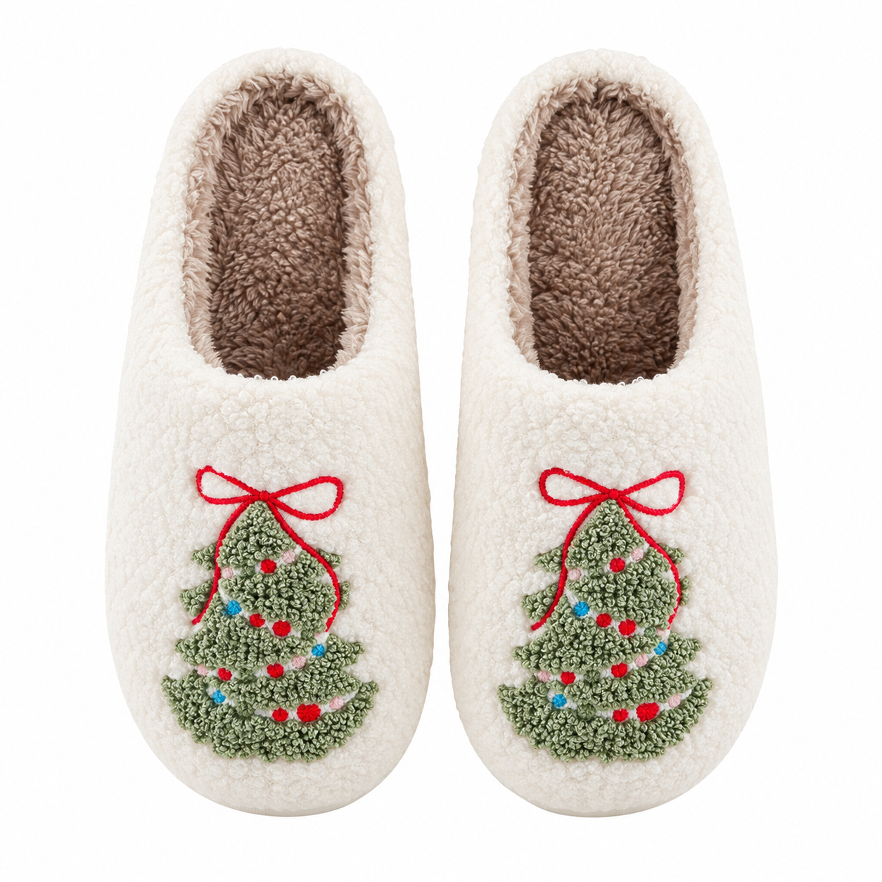 Christmas Soft Warm House Slippers Non Slip Indoor Outdoor Slippers