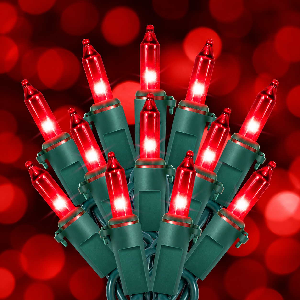 Clear Mini Christmas String Lights for Indoor and Outdoor Decor