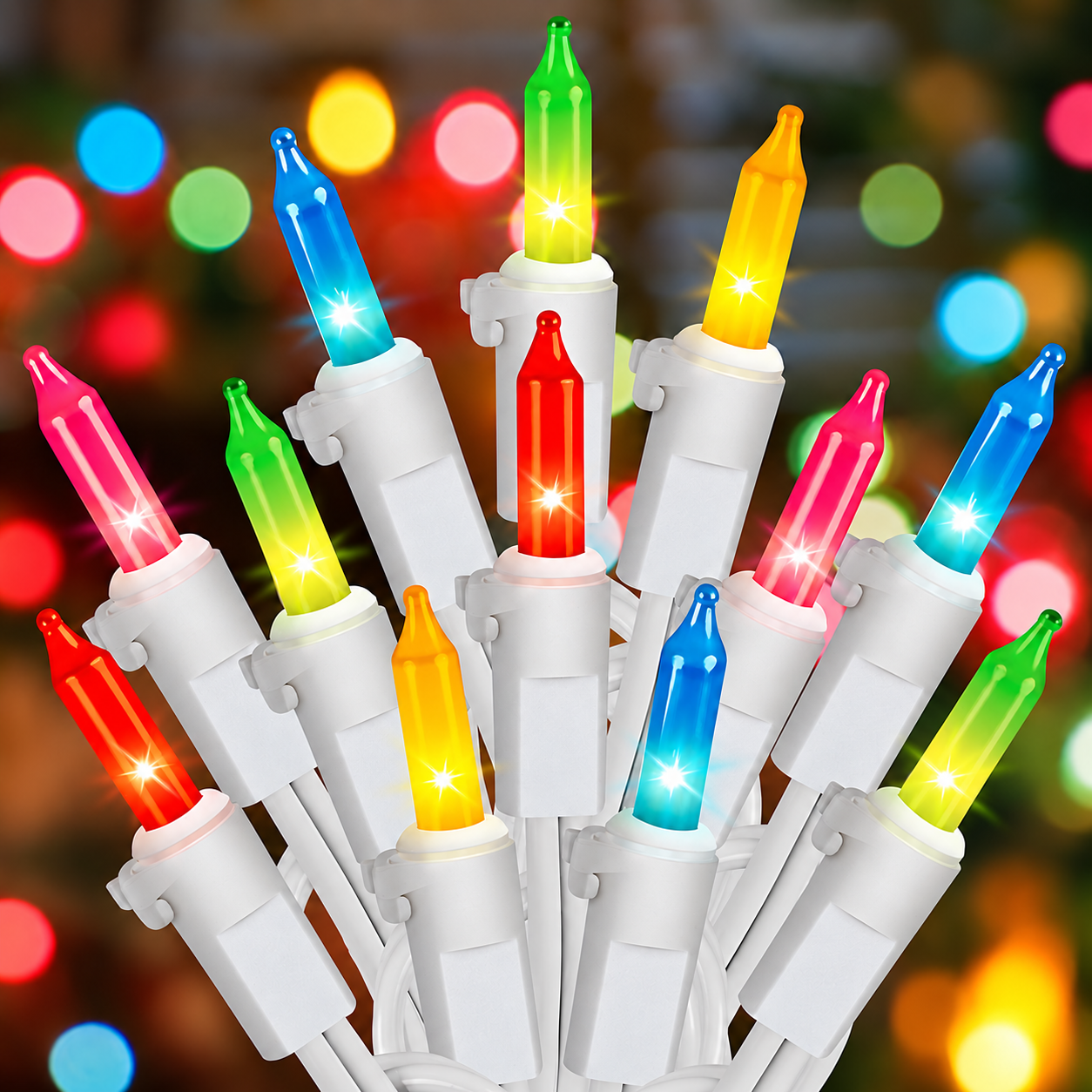 Clear Mini Christmas String Lights for Indoor and Outdoor Decor