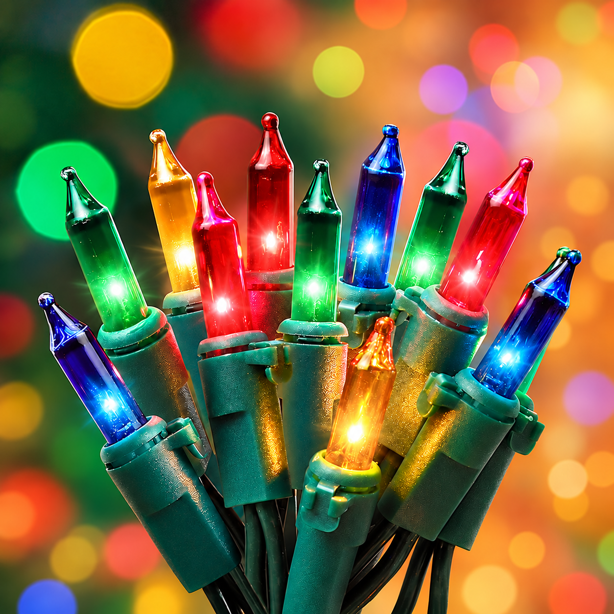 Clear Mini Christmas String Lights for Indoor and Outdoor Decor