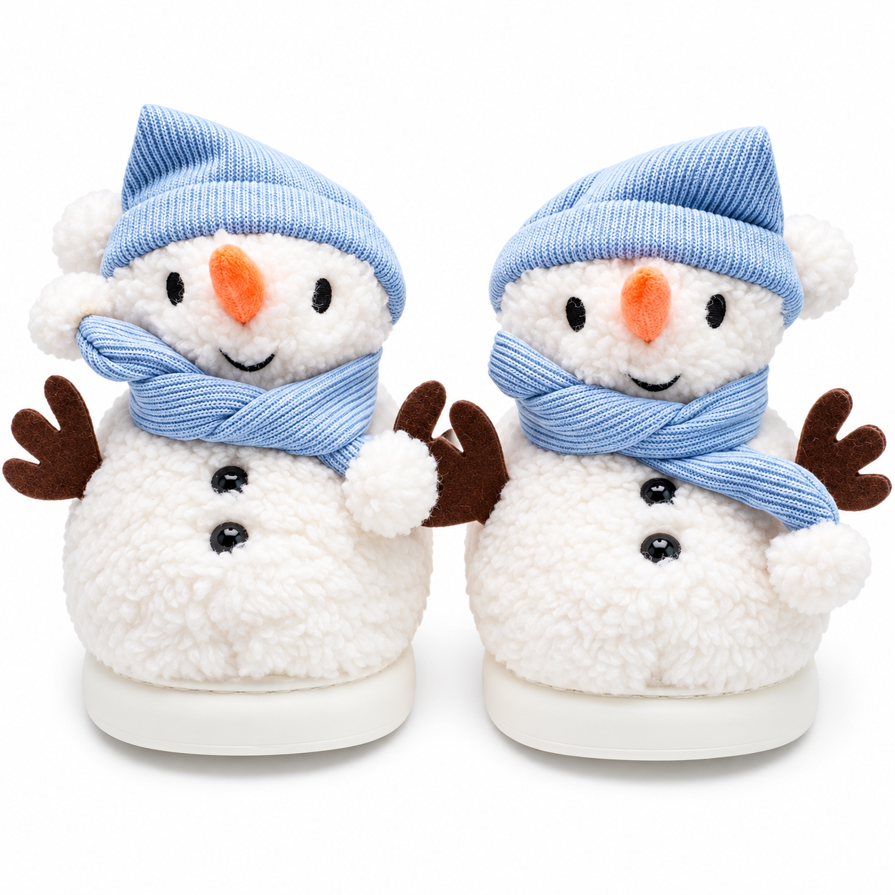 Christmas Family Holiday Slippers Warm Cozy House Shoes