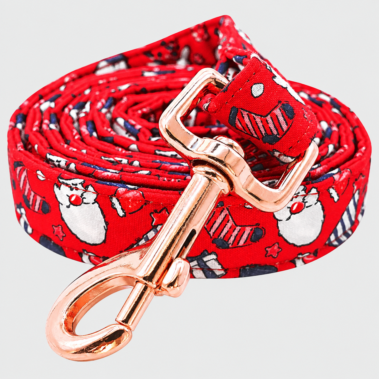 Christmas Themed Comfort Grip Dog Walking Leash For Walking And Training