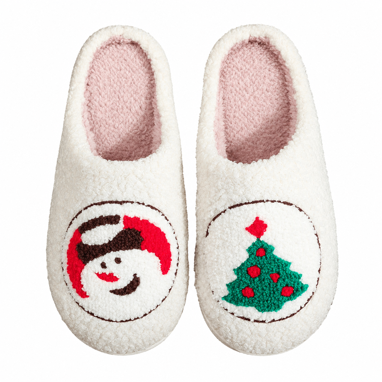 Christmas Memory Foam Soft Warm Home Slippers for Men and Women