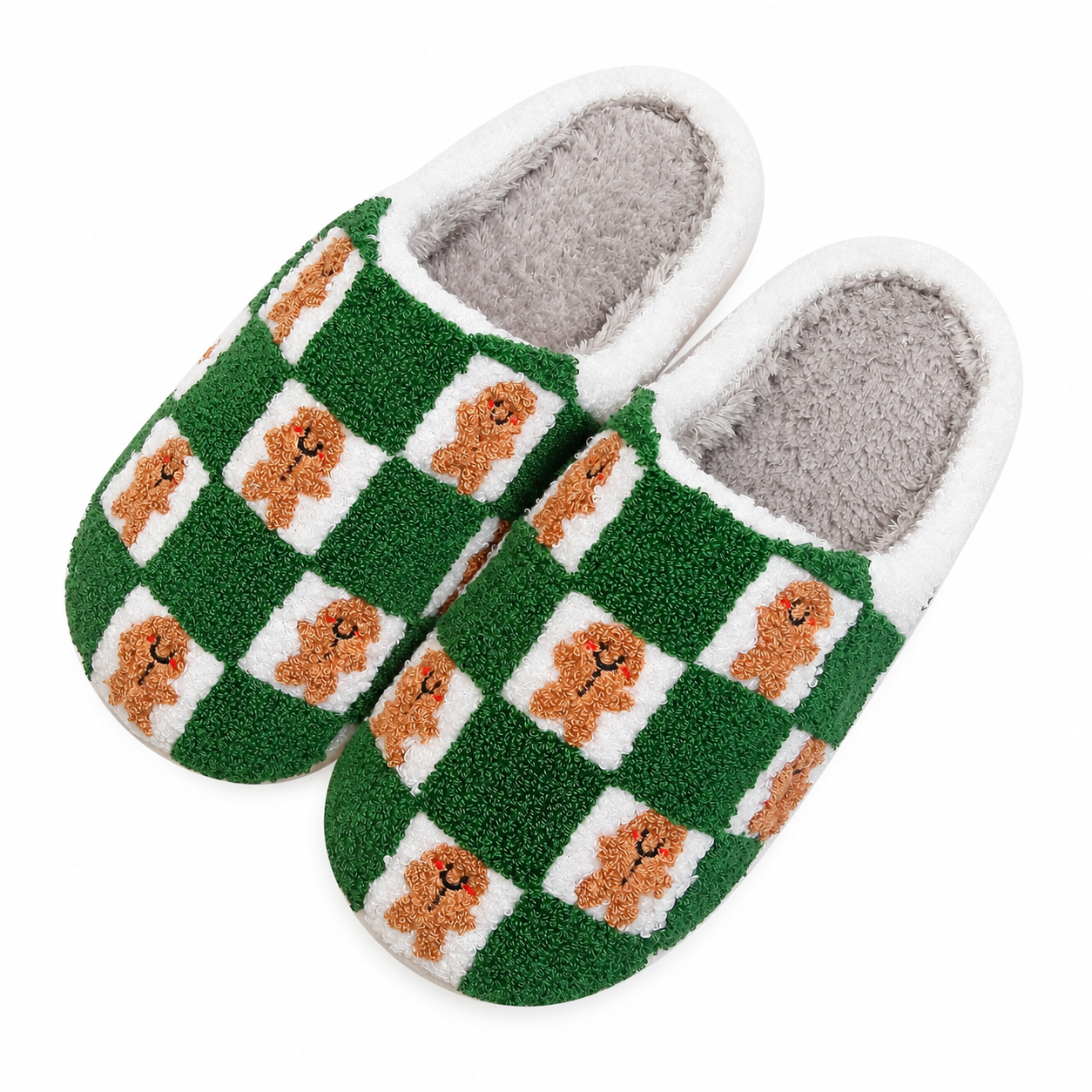 Christmas Memory Foam Soft Warm Home Slippers for Men and Women