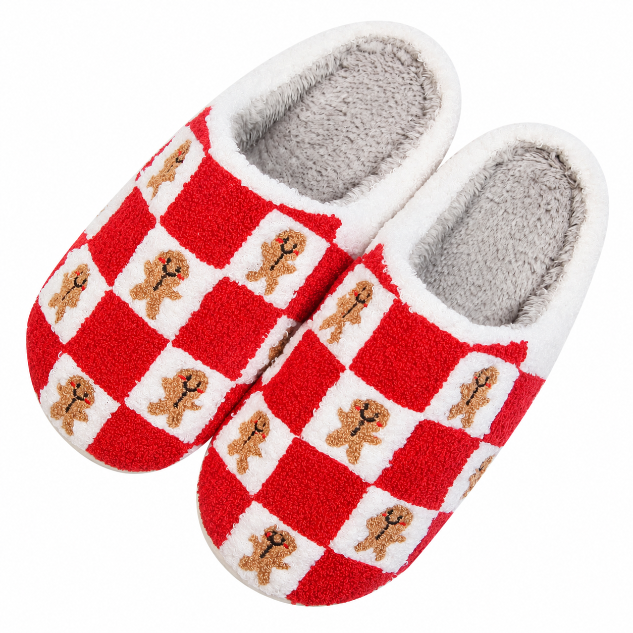 Christmas Memory Foam Soft Warm Home Slippers for Men and Women