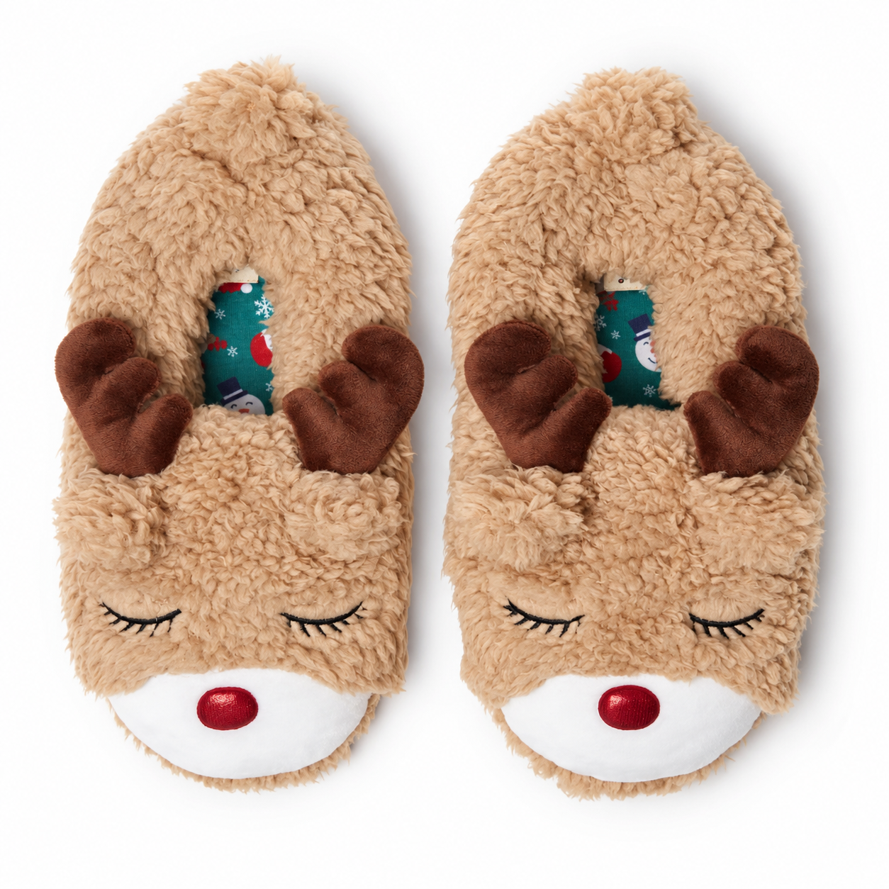 Christmas Matching Family Scuff Slippers for Men and Women