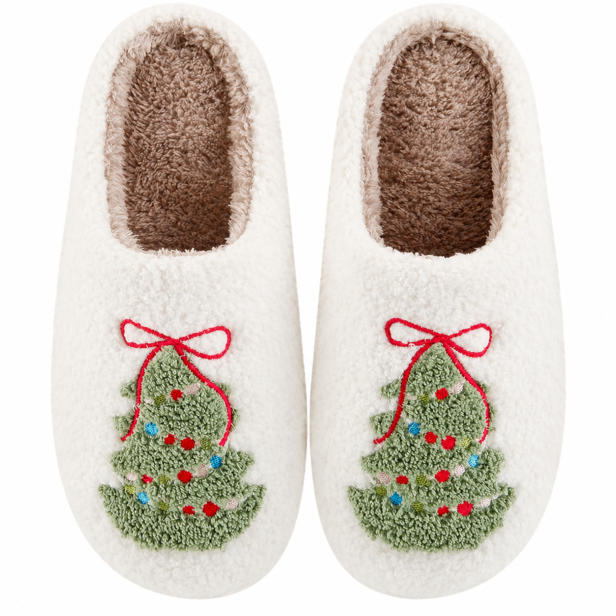 Christmas Themed Warm Indoor Slippers For Women And Men