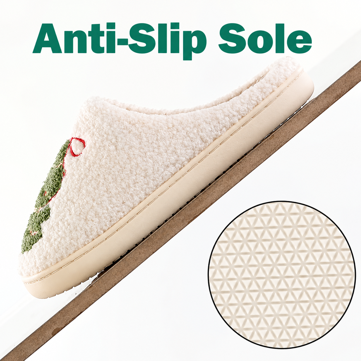 Christmas Themed Warm Indoor Slippers For Women And Men