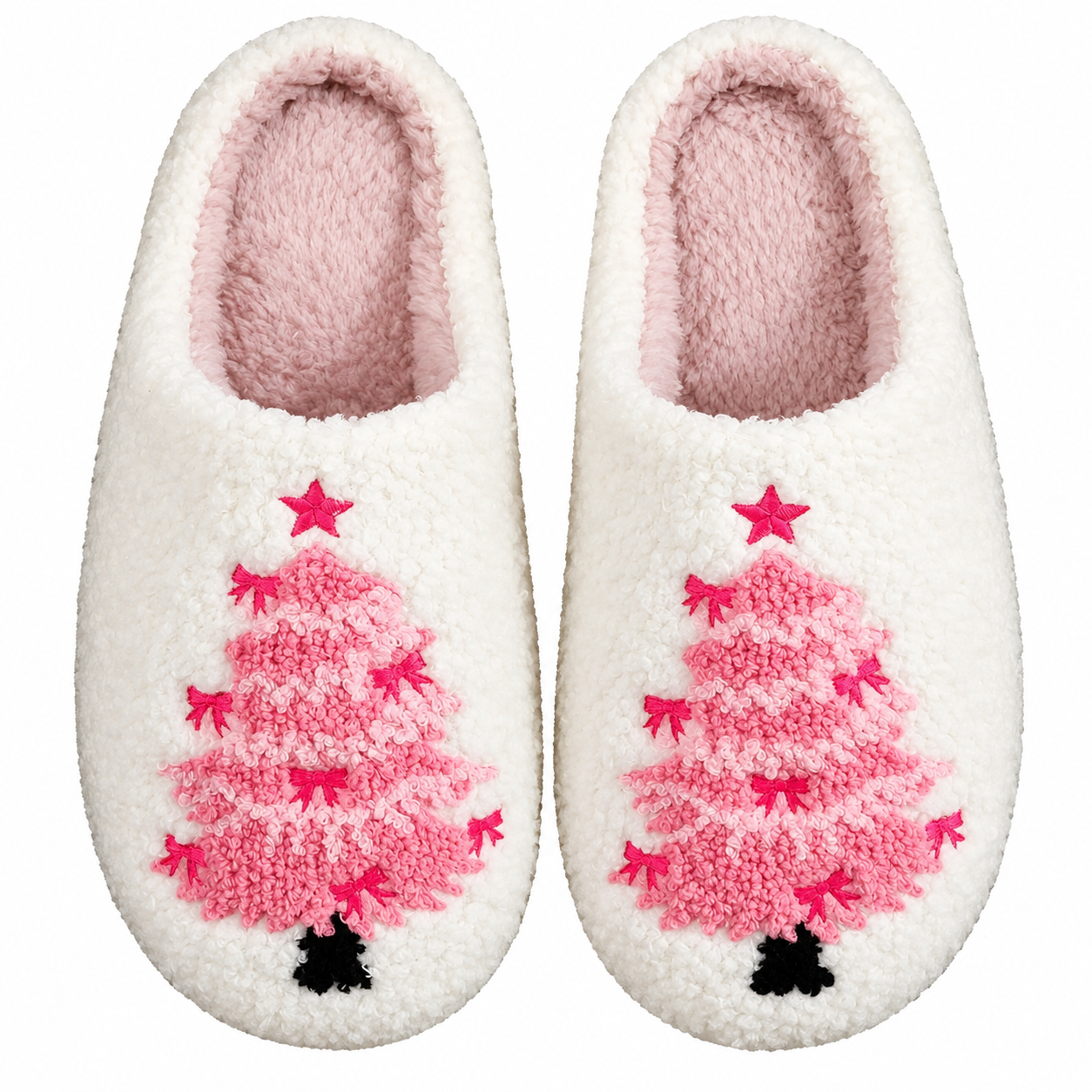 Casual Everyday Wear Plush Indoor Slippers For Men And Women