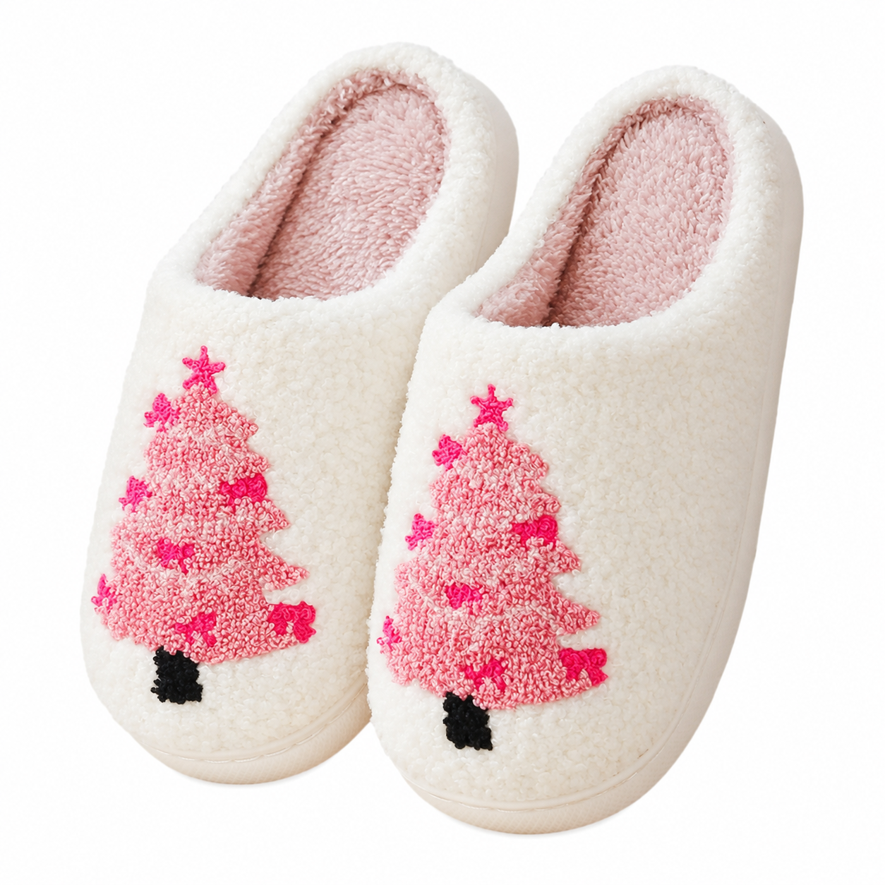 Anti Slip Warm Fuzzy Cozy Indoor Outdoor Slippers For Men And Women